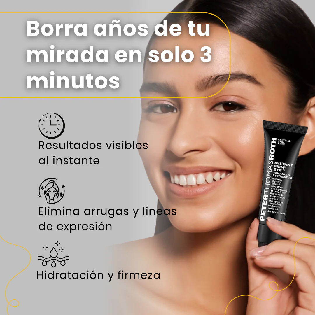 INSTANT FIRM EYE™ - Reafirna tu mirada en minutos 100% EFECTIVO