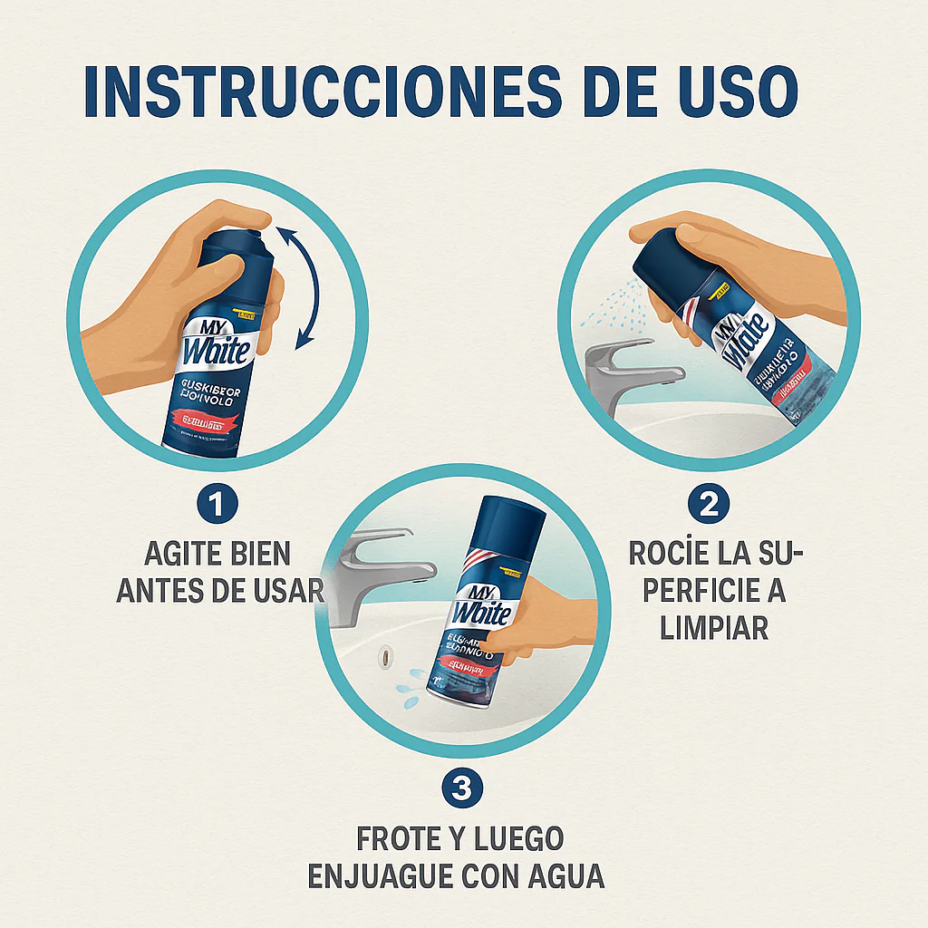 Mr. White – Limpiador de Baño Antibacterial